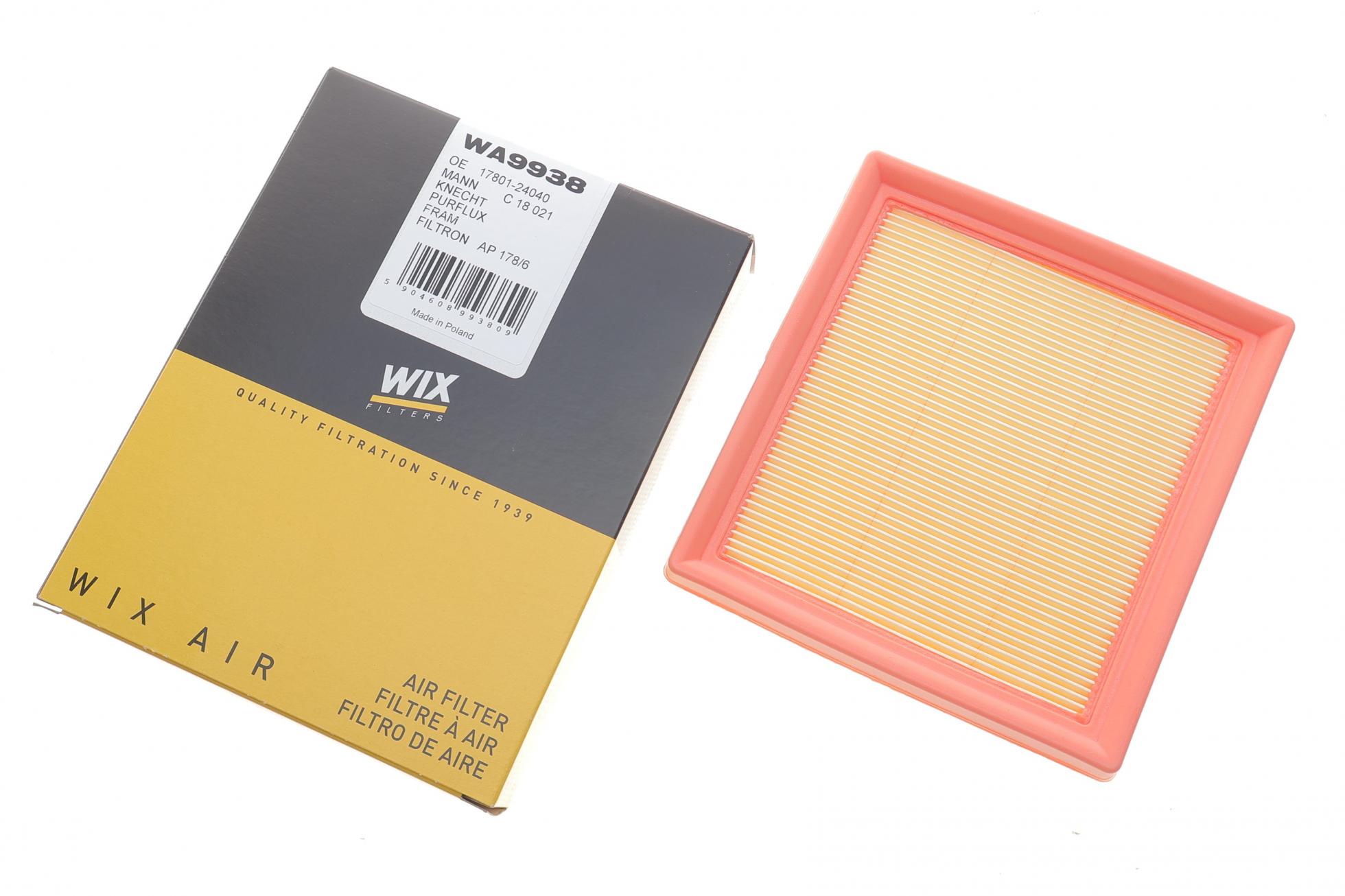 WA9938 WIX FILTERS